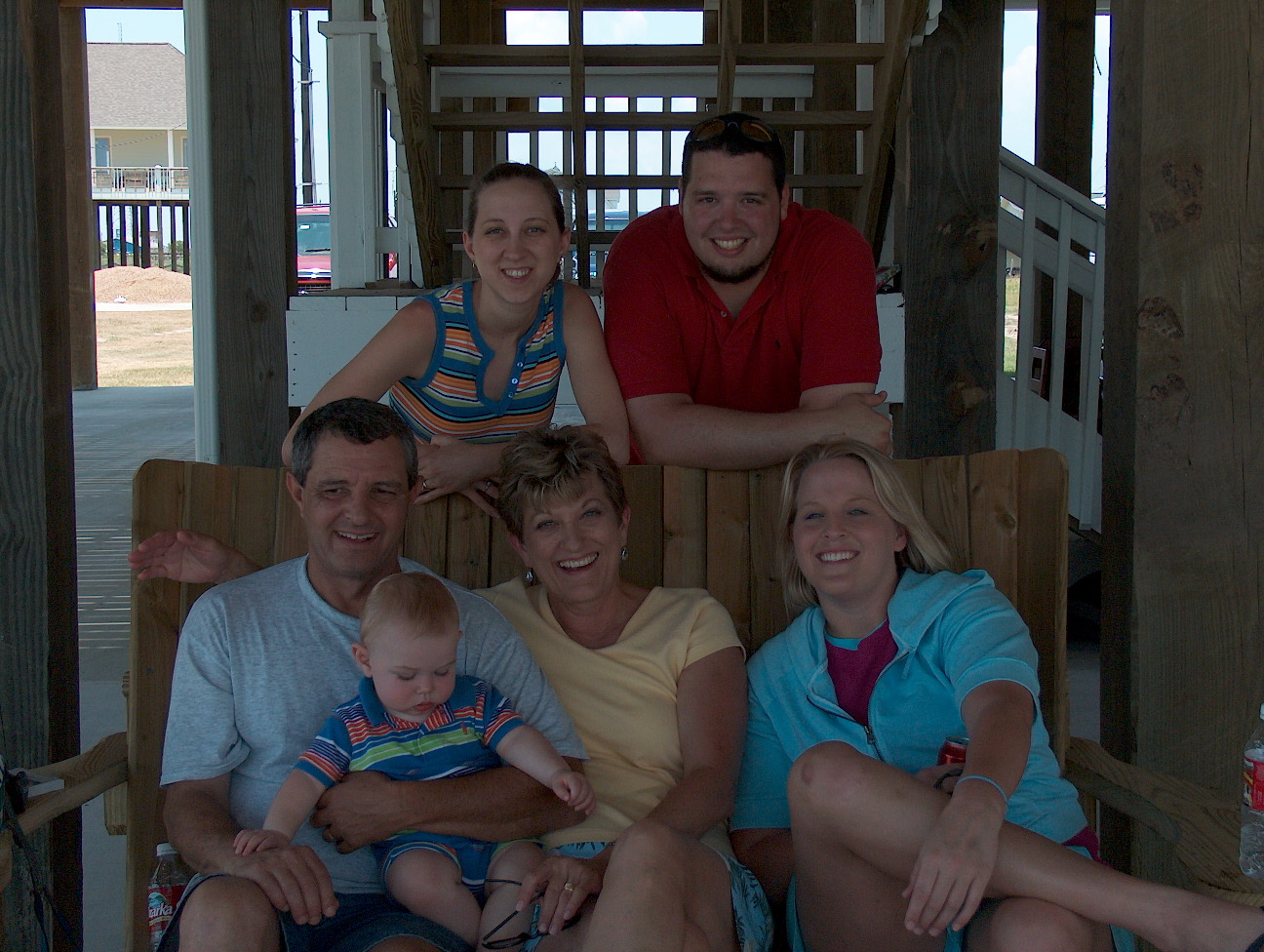 Joe, Jonathan, Candy & Michael; Abby & Jake