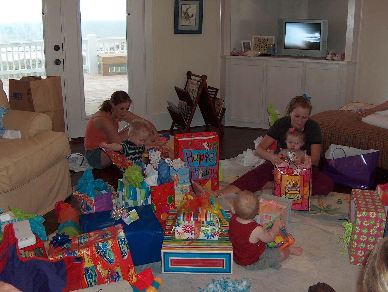 Time to open presents!