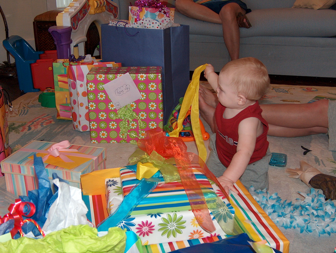 ...and he wanted to help, too!