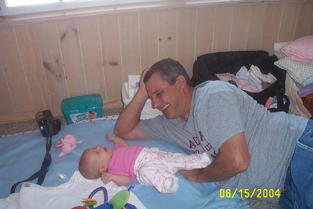 Playing with Uncle Joe