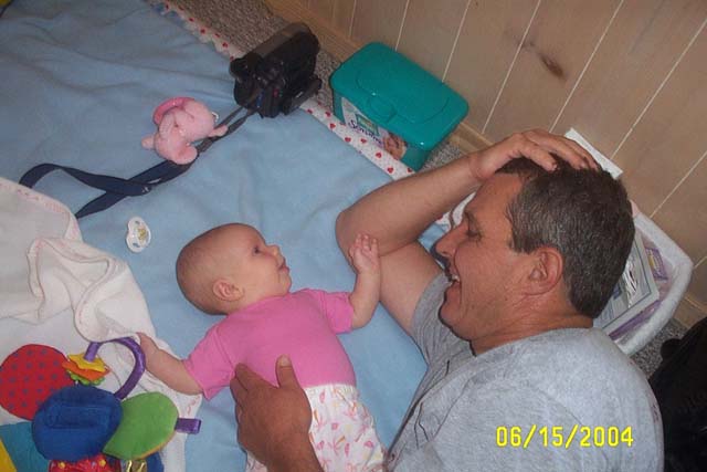 Playing with Uncle Joe