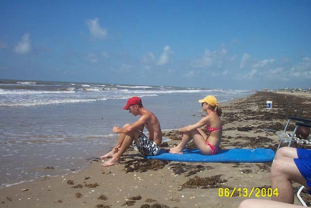 At the Beach - June 13, 2004