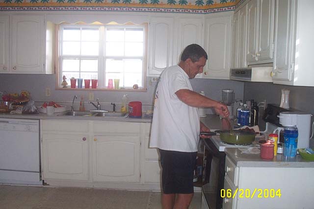Joe Cooking Breakfast
