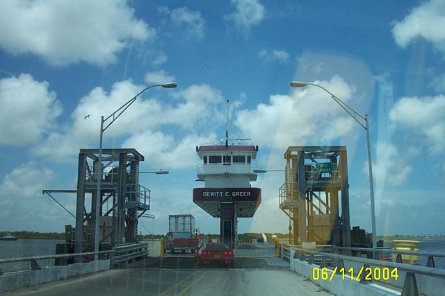 Getting on the Ferry
