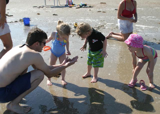 At the Beach - July 2007