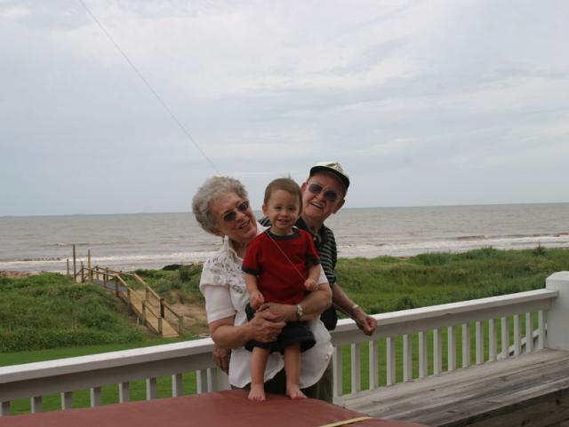 The rain finally stopped -- time to fly a kite!