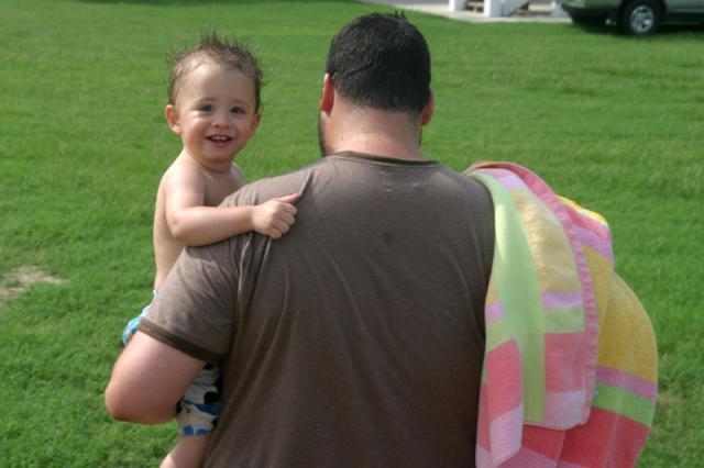 Headed in for the day