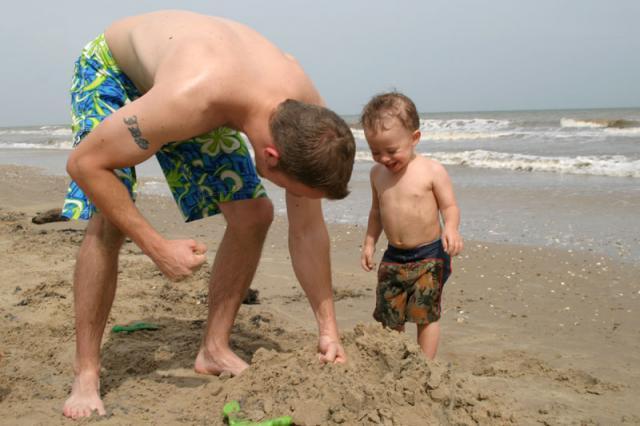 Uncle Dan's so funny!