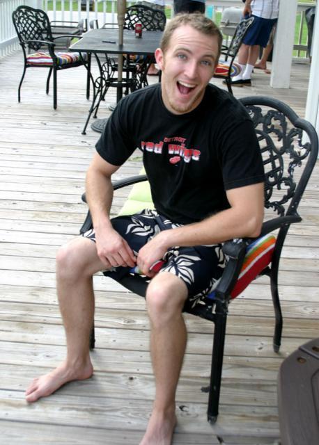 Uncle Dan says cheese!