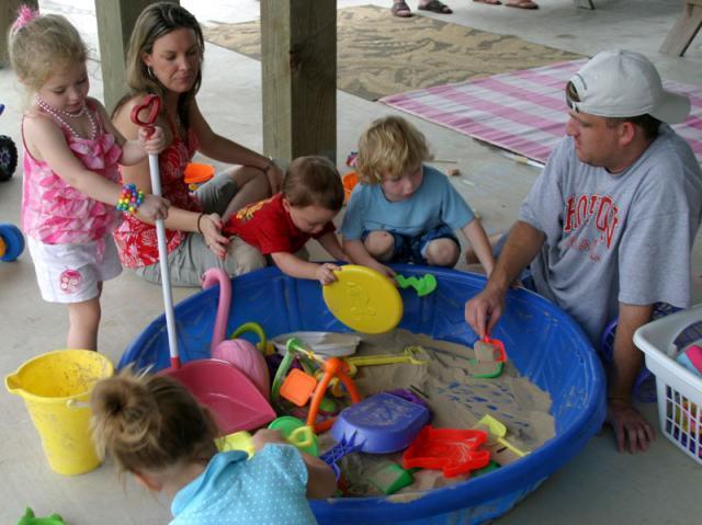 Fun in the sand