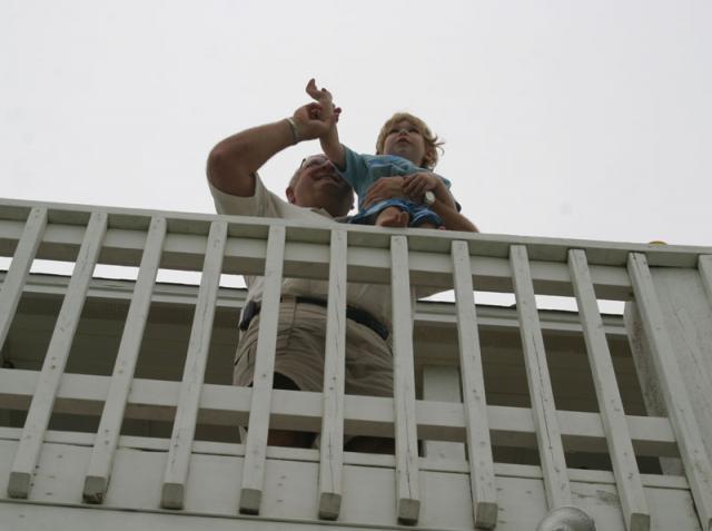 Enjoying the ocean view