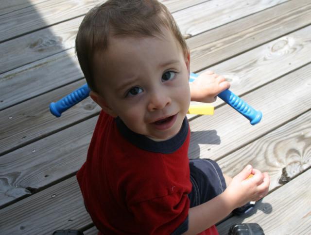 I'm too busy for pictures, Mom!