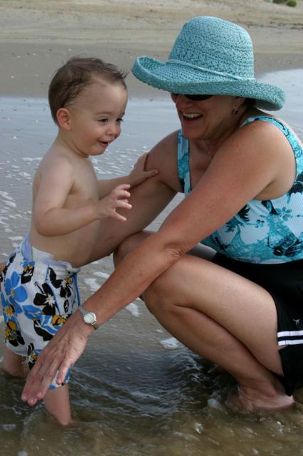 Whoa, here come the waves!