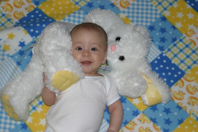 Fun with the Easter Bunny! ~ April 6, 2006