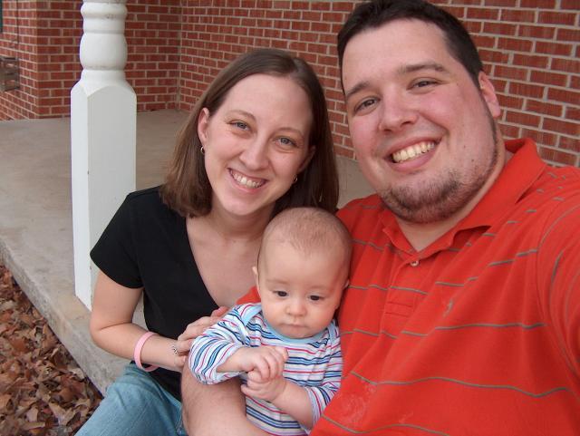 Trying to Get a Family Picture ~ April 1, 2006