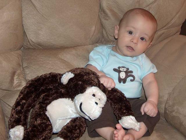 What, Mom, I wasn't doing anything! ~ April 4, 2006