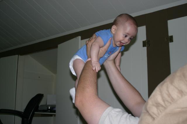 I'm flying! ~ April 22, 2006