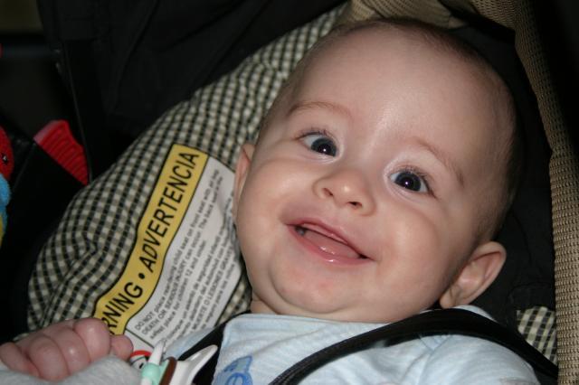 Okay, if I smile, will you stop taking pictures? ~ April 29, 2006