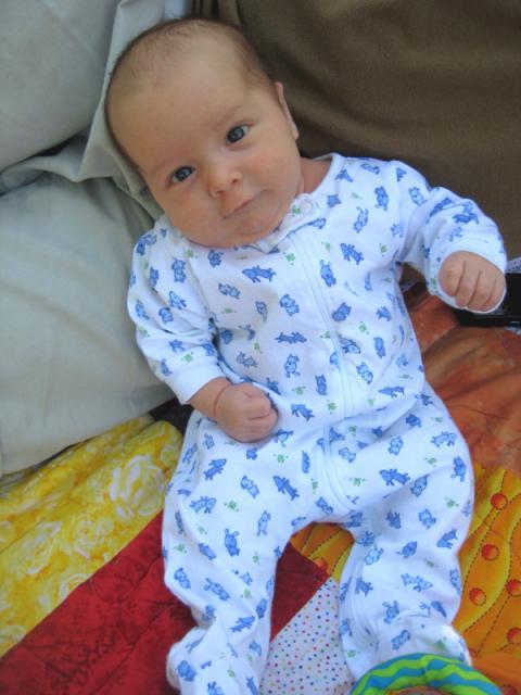 Looking like a big boy ~ April 22, 2009