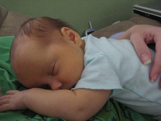 Mama naps are the best! ~ April 5, 2009