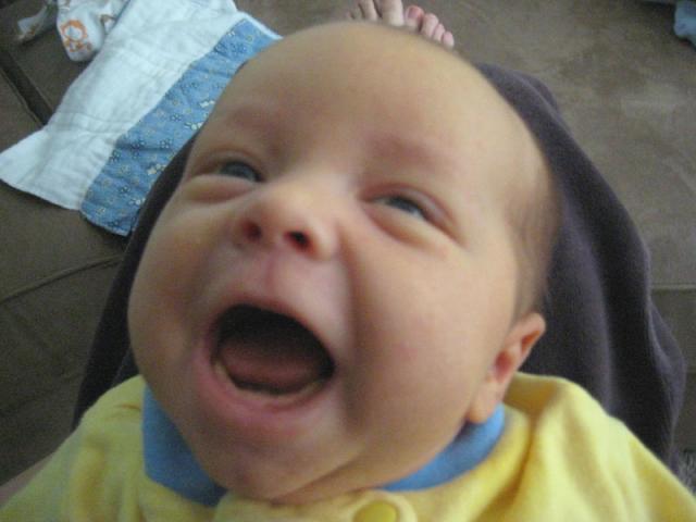 First smiles ~ April 6, 2009