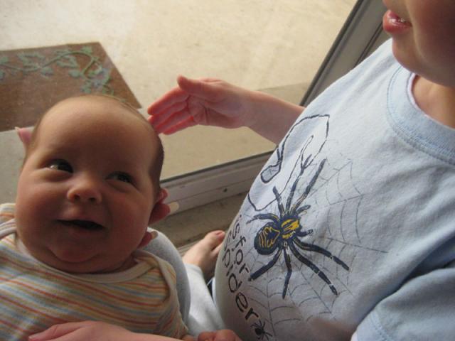 Big brother is so funny! ~ April 15, 2009