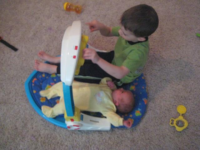 See, they can share! ~ April 20, 2009