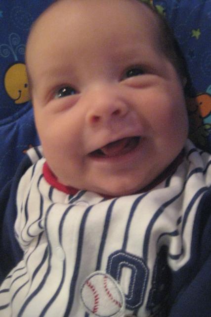 Smiley and stripey ~ April 21, 2009