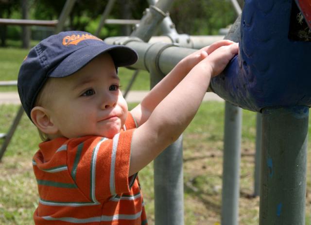 Hanging out at the park ~ April 16, 2007