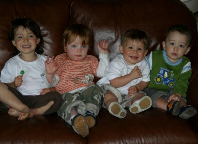 Cantrell kids, take two! ~ April 27, 2007