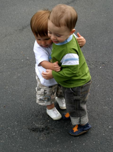 Major thought Tyler looked like he needed a hug ~ April 27, 2007