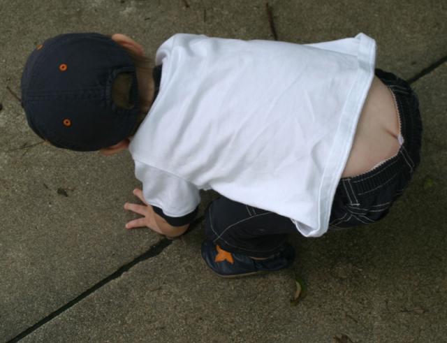 Future plumber? ~ May 8, 2007