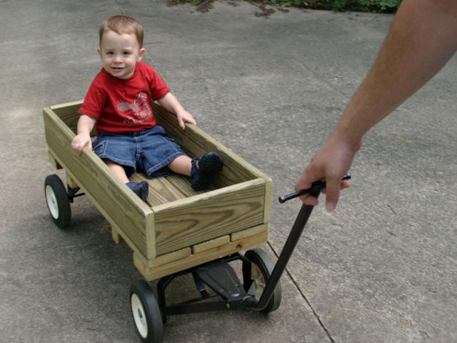 First time in the wagon ~ May 19, 2007