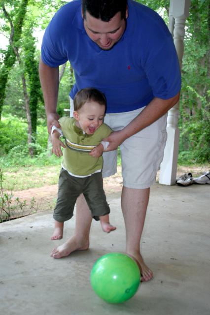 Kick the ball! ~ May 22, 2007