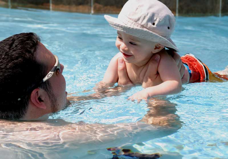 Swimming is fun! ~ August 6, 2006