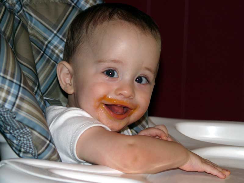 Mmm, sweet potatoes! ~ August 8, 2006