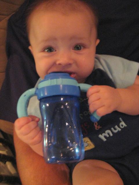So, I'm supposed to drink out of this thing? ~ August 19, 2009