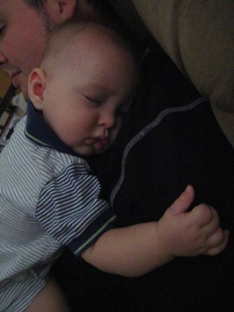 Ahhh, naptime! ~ August 22, 2009