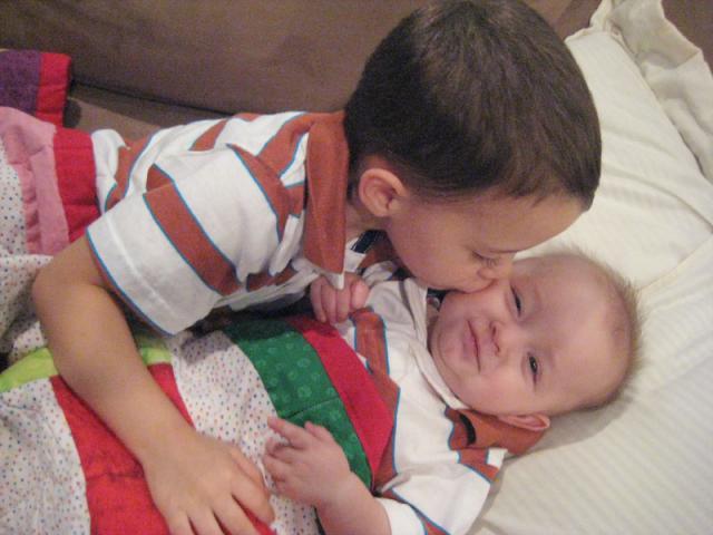 Brotherly love ~ August 23, 2009