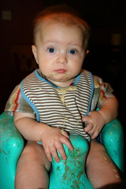 Do I have something on my face? ~ August 25, 2009