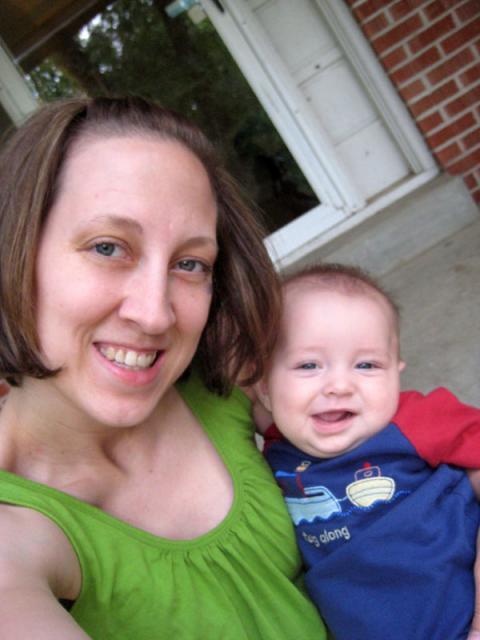 Mama & Ollie ~ August 29, 2009