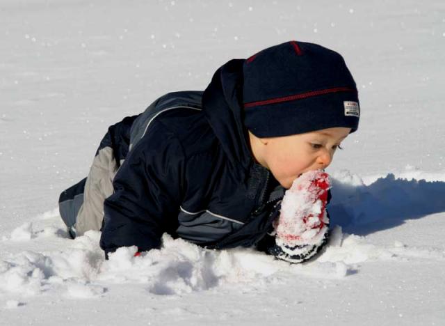 Mmmm, it's cold! ~ December 1, 2006