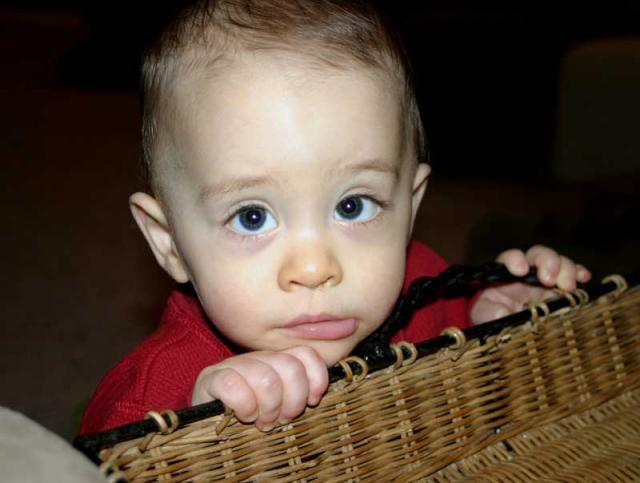 One of the many faces of Tyler ~ December 7, 2006