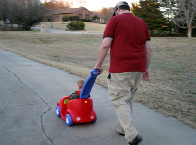 Never getting out of the car! ~ December 11, 2006