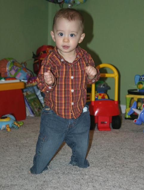 Look, Ma, no feet! ~ January 7, 2007