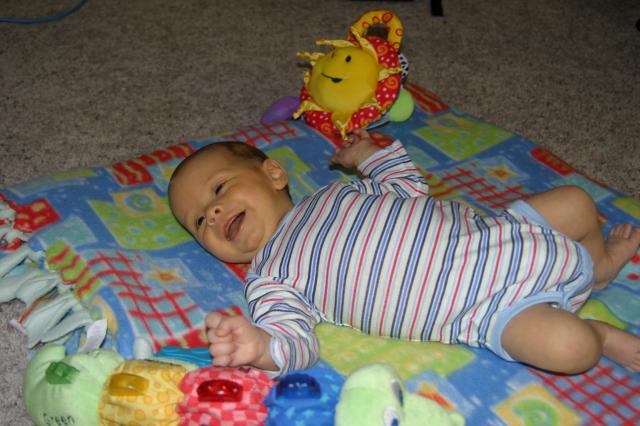 Happy boy! ~ February 10, 2006