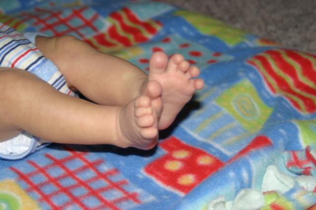 Baby feet! ~ February 10, 2006