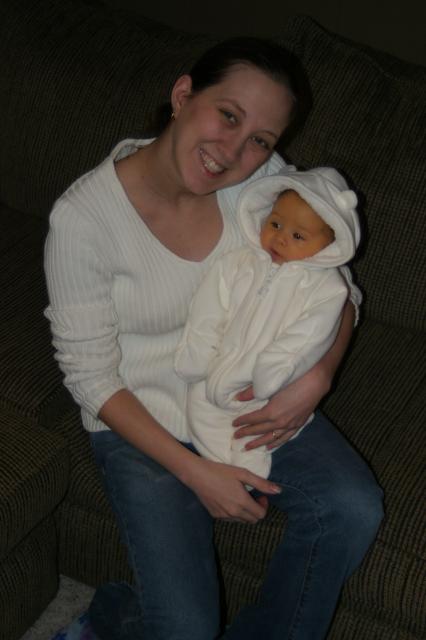Mama & her snuggly, cuddly little boy! ~ February 17, 2006