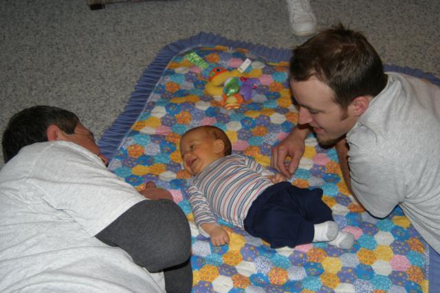 Playtime with Papa Joe & Uncle Dan ~ February 18, 2006
