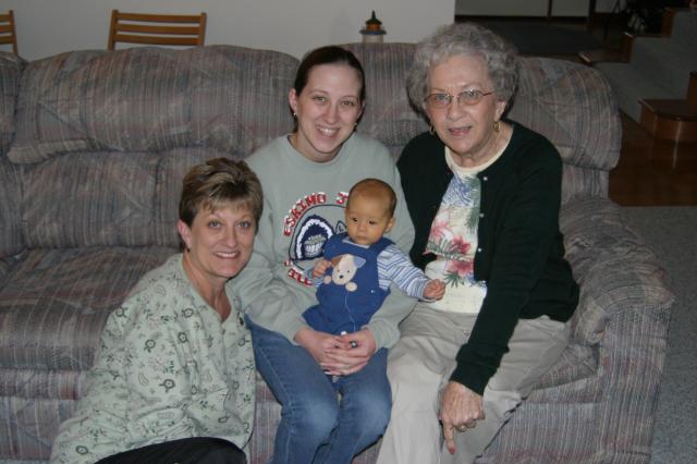 Four generations! ~ February 19, 2006